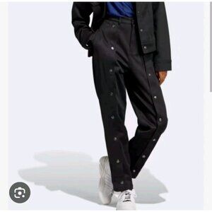 Adidas Original Blue Version Adibreak Track Pants Black Women’s Size 12 Active